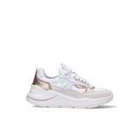D.A.T.E. Sneaker donna bianca/oro 38