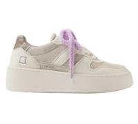 D.A.T.E. Sneaker Donna Court Platform Touch Ivory (37)