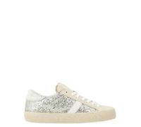 D.A.T.E. Sneaker Donna Hill Low Glitter Platinum (37)