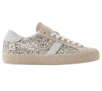 D.A.T.E. Sneaker Donna Hill Low Glitter Platinum (38)