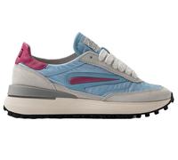 D.A.T.E. Sneaker Donna Running Nylon (Turchese/Beige) 40