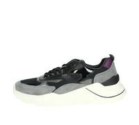 D.A.T.E. Sneaker Fuga Grigia e Nera in camoscio e Tessuto - Fuga W 391-FG-HA-BK - Taglia 39