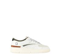 D.A.T.E. Sneaker TORNEO - Colored White/Army (Verde, Sistema Taglie Calzature EU, Adulto, Uomo, Numero, Media, 40)