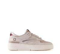 D.A.T.E. Sneaker TORNEO - Shiny Ivory (Avorio, Sistema Taglie Calzature EU, Adulto, Donna, Numero, Media, 36)