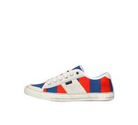 D.A.T.E. Sneakers Bassa Tender low-36 Blu/Arancione - 38