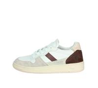 D.A.T.E. Sneakers Court 2.0 Vintage Bianco e Rosa W411C2VCWP Bianco 37