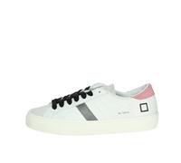 D.A.T.E. Sneakers Bassa w411-hl-vc-wp Bianco/Rosa - 37