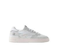 D.A.T.E. - Sneakers Basse in Pelle Bianca - - Shoes - Uomo - Bianco - 43 EU