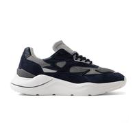 D.A.T.E. Sneakers da Uomo Fuga Mesh Gray in Pelle Blu - Fuga M 431-FG-ME-GY - Taglia 42