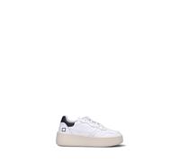 D.A.T.E. Sneaker donna bianca in pelle naturale Platform