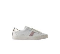 D.a.t.e. Sneakers Donna Hill Low Calf White-Platinum