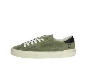 D.A.T.E. Sneakers Hill Low in camoscio Verde M411HLSDAR Verde 42