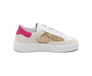 D.A.T.E. - Sneakers Sfera Pop White-Fuxia - - Shoes - Donna - Bianco - 39 EU