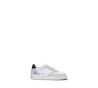 D.A.T.E. Sneaker uomo bianca in pelle naturale