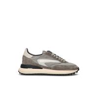 D.a.t.e. Sneakers Uomo Grigio Pelle Scamosciata, Tessuto