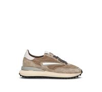 D.a.t.e. Sneakers Uomo Taupe Pelle Scamosciata, Tessuto