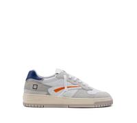 D.a.t.e. Sneakers Uomo TORNEO Pure Soft White-Blue