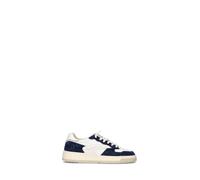 D.A.T.E. TORNEO COLORED Sneaker uomo bianca/blu in pelle 44