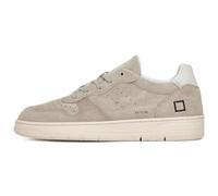 D.A.T.E. Uomo Court 2.0 Colored Beige Scarpa Sneakers camoscio Beige