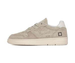 D.A.T.E. Uomo Court 2.0 Colored Beige Scarpa Sneakers camoscio Beige