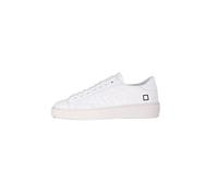 D.A.T.E. Uomo Levante Calf White Scarpa Sneakers Pelle Bianco - 44