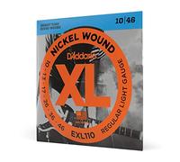 D'Addario EXL110 Regular Light Gauce Corde x Chitarra Elettrica in Nickel 10-46