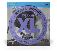 d' Addario EXL115 XL 11 - 49 corde per chitarra elettrica Twin set W/e
