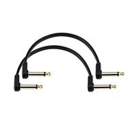 D’Addario, PW-FPRR-206OS, accessori per strumenti, cavo da 0,6 cm, offset piatto, 15,2 cm