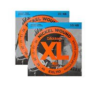 d' Addario regular Light nichel rivestito corde per chitarra elettrica 10 - 46 2 pezzi