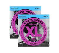 d' Addario super Light nichel rivestito corde per chitarra elettrica 9 - 42 2 pezzi