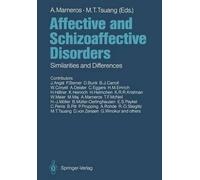 D. Bunk Affective and Schizoaffective Disorders (Tascabile)