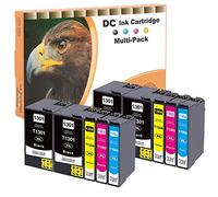 D&C 10 cartucce compatibili per Epson 13XL 13 per Epson WorkForce WF-3540DTWF WF-7015 WF-7515 WF-7525 Stylus B42WD BX-525WD BX-535WD BX-625FWD BX-630FW BX-630FW 35FWD BXX. 925FWD 935FWD