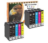 D&C 10x Cartucce d'inchiostro Compatibili per Epson 16 16XL per Epson Workforce WF-2630 WF-2760 WF-2540 WF-2530 WF-2520 WF-2510 WF-2010 WF-2650 WF-2660 WF-2750 (4 Nero,2 Ciano,2 Magenta,2 Giallo)