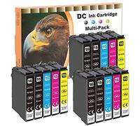 D&C 15x Cartucce d'inchiostro Compatibili per Epson 16 16XL per Epson Workforce WF-2630 WF-2760 WF-2540 WF-2530 WF-2520 WF-2510 WF-2010 WF-2650 WF-2660 WF-2750 (6 Nero,3 Ciano,3 Magenta,3 Giallo)