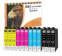 D&C Cartucce 16XL Compatibili con Epson 16 XL per Epson WorkForce WF-2630WF WF-2