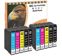 D&C Cartucce d'inchiostro compatibili con Epson 29XL 29 per Epson Expression HomeXP-235 XP-245 XP-247 XP-255 XP-257 XP-332 XP-335 XP-342 XP-345 XP-352 XP-355 XP-432 XP-435 (4BK/2C/2M/2Y)