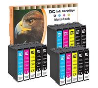 D&C Cartucce d'inchiostro compatibili con Epson 29XL 29 per Epson Expression HomeXP-235 XP-245 XP-247 XP-255 XP-257 XP-332 XP-335 XP-342 XP-345 XP-352 XP-355 XP-432 XP-435 (6BK/3C/3M/3Y)