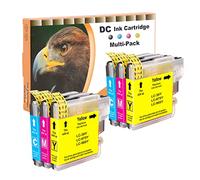 D&C Cartucce d'inchiostro compatibili per Brother LC-985 XL per Brother DCP-J125 DCP-J140W DCP-J315W DCP-J315X DCP-J415 DCP-J515W MFC-J220 MFC-J265W MFC-J270W MFC-J280W MFC-J410 (6-Pack)