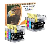 D&C Cartuccia d'inchiostro compatibile per Brother LC223XL per Brother MFC-J5625DW DCP-J4120DW MFC-J5320DW MFC-J4420DW MFC-J4620DW MFC-J480DW DCP-J562DW MFC-J5620DW MFC-J5720DW MFC-J680DW (8-Pack)