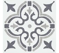 d-c-fix 6 piastrelle adesive Jamila grigio - per cucina e bagno - mattonelle lavabile panelli decorativi per pareti muro PVC rivestimento - 15x15 cm