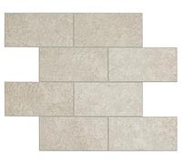 d-c-fix adesivi per piastrelle da parete - set da 6 Sand Stone (30,5 x 30,5 cm) - piastrelle adesive per cucina, bagno & paraschizzi - autoadesive & impermeabili