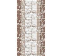 d-c-fix Passatoia in PVC espanso Comfort - Tappetino, rivestimento per pavimenti, tappetino doccia, runner da bagno, antiscivolo, pavimento, cucina, bagno, terrazza Bambuna Brown 65 cm x 2 m