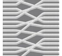 d-c-fix Passatoia in PVC espanso Comfort - Tappetino, rivestimento per pavimenti, tappetino doccia, runner da bagno, antiscivolo, pavimento, cucina, bagno, terrazza - Cameron grigio 65 cm x 2 m