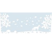 d-c-fix Pellicola per vetri ad adesione statica - Foglio di vetro privacy protezione UV pellicola di decorativa cucina bagno finestra - static window stripes Woodland 20 cm x 15 m