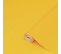 d-c-fix Pellicola Adesiva per mobili tinta unita lucida Giallo PVC plastica vinile impermeabile decorativa per cucina, armadio, porta carta rivestimento 45 x 200 cm