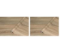 d-c-fix Pellicola Adesiva per mobili legno quercia rovere Sonoma luce marrone PVC plastica vinile impermeabile decorativa per cucina, armadio, porta carta rivestimento 45 x 200 cm (Confezione da 2)