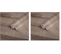 d-c-fix Pellicola Adesiva per mobili legno tartufo di quercia Sonoma rovere marrone PVC plastica vinile impermeabile decorativa per cucina, armadio, porta carta rivestimento 90 x 210 cm