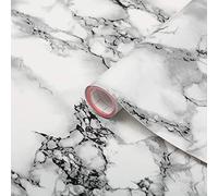 d-c-fix pellicola adesiva per mobili - Marmi Bianco 90 cm x 2,1 m | pellicola decorativa lavabile e autoadesiva per cucina, armadio, tavolo & davanzale - moderna & sostenibile