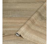d-c-fix Pellicola Adesiva per mobili legno quercia rovere Sonoma luce marrone PVC plastica vinile impermeabile decorativa per cucina, armadio, porta carta rivestimento 90 x 210 cm
