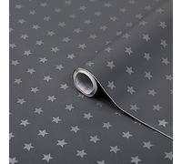 d-c-fix pellicola adesiva per mobili - Stars Grey 45 cm x 2 m | pellicola decorativa lavabile e autoadesiva per cucina, armadio, tavolo & davanzale - moderna & durevole
